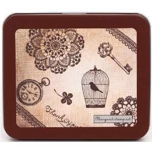    beautiful stamp set mandala flowers & bird cage Toys & Games