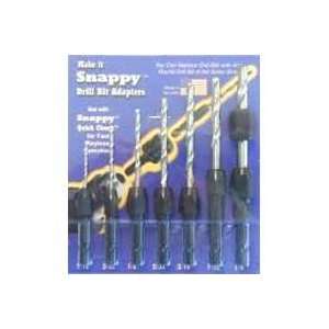   CHANGE 7 PC DRILL BIT AND ADAPTER SET BY SNAPPY