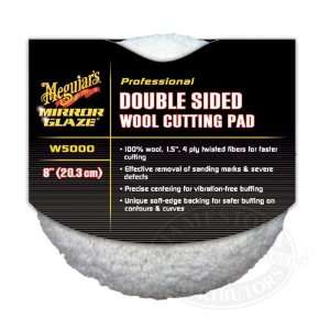  Meguiars Double Sided Wool Cutting Pad W5000 Automotive